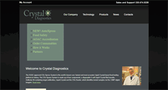 Desktop Screenshot of crystaldiagnostics.com