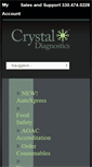 Mobile Screenshot of crystaldiagnostics.com